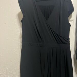 New York & Company Black Midi Dress